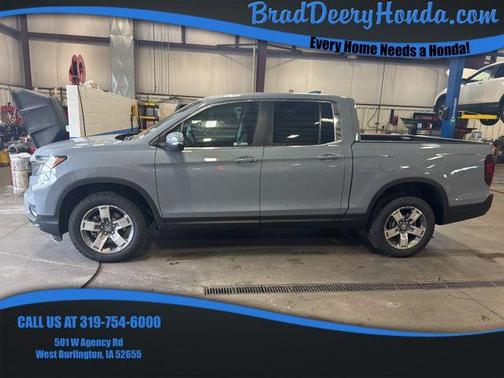 Sonic Gray Pearl 2026 Honda Ridgeline RTL