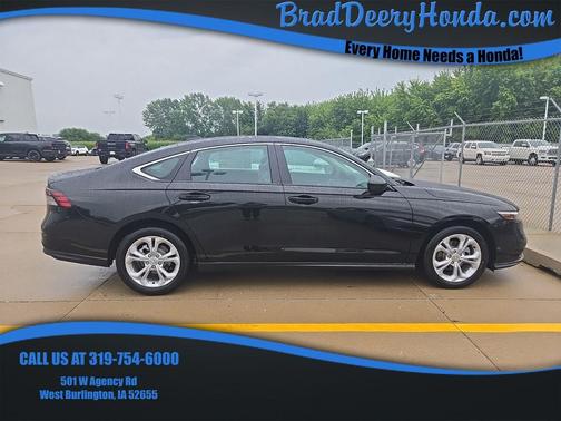 Crystal Black Pearl 2026 Honda Accord LX 1.5T