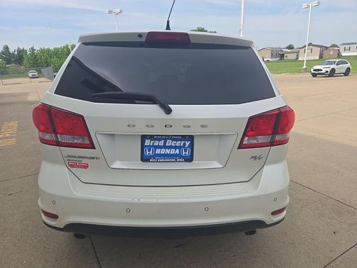 Pearl White Tri-Coat 2014 Dodge Journey R/T