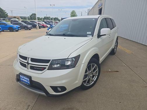 Pearl White Tri-Coat 2014 Dodge Journey R/T