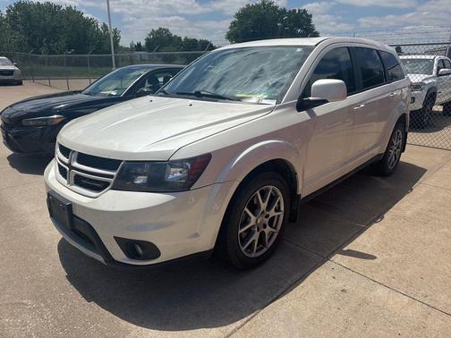 Pearl White Tri-Coat 2014 Dodge Journey R/T