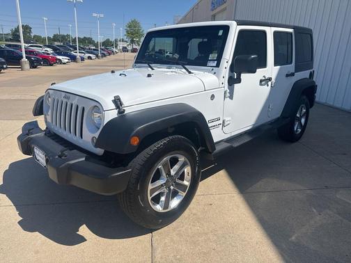Bright White Clearcoat 2017 Jeep Wrangler Unlimited Sport