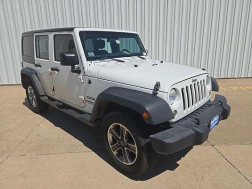 Bright White Clearcoat 2017 Jeep Wrangler Unlimited Sport