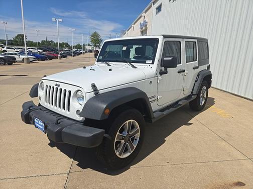 Bright White Clearcoat 2017 Jeep Wrangler Unlimited Sport