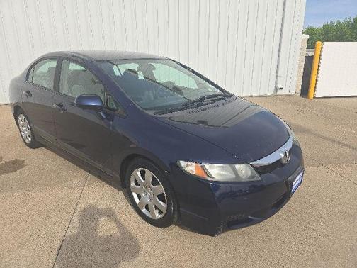 Atomic Blue Metallic 2009 Honda Civic LX