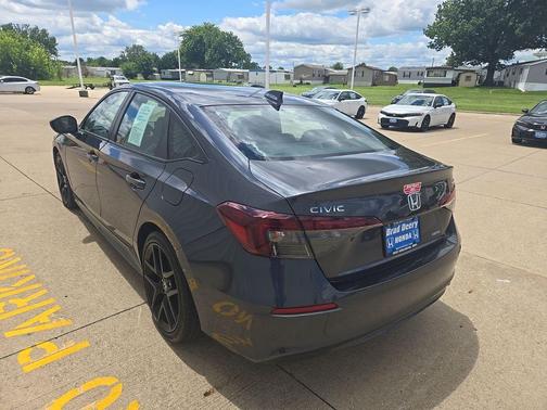 Meteorite Gray Metallic 2025 Honda Civic Hybrid Sport