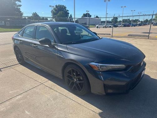 Meteorite Gray Metallic 2025 Honda Civic Hybrid Sport