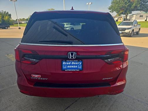 Radiant Red 2024 Honda Odyssey Sport