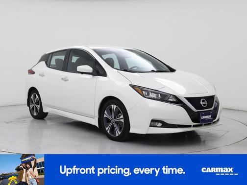 White 2020 Nissan Leaf SV