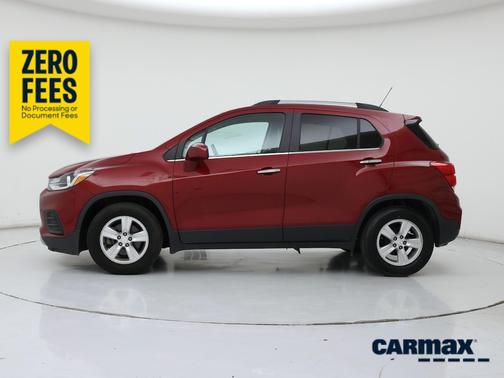Red 2020 Chevrolet Trax LT