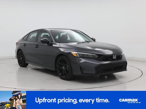Gray 2025 Honda Civic Sport