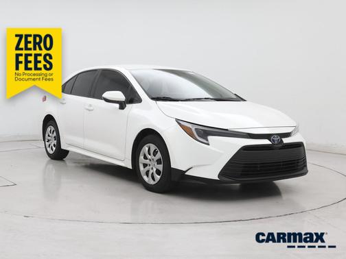 White 2023 Toyota Corolla Hybrid LE