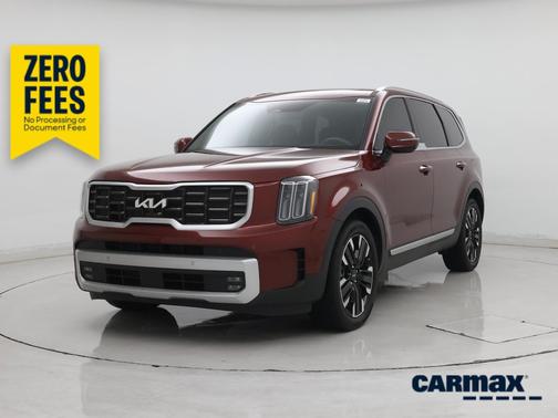 Burgundy 2024 Kia Telluride SX Prestige
