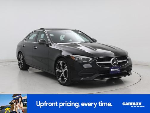 Black 2025 Mercedes-Benz C-Class