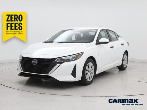 White 2025 Nissan Sentra S