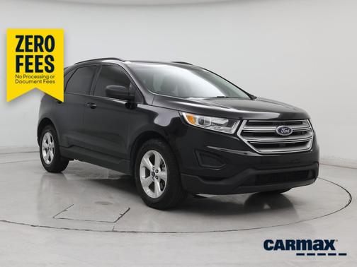 Black 2017 Ford Edge SE
