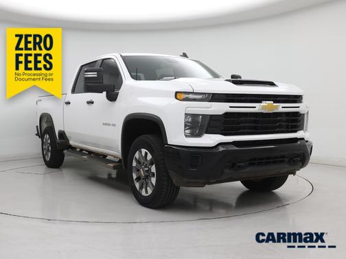 White 2024 Chevrolet Silverado 2500 Custom