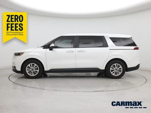 White 2024 Kia Carnival LX Seat Package