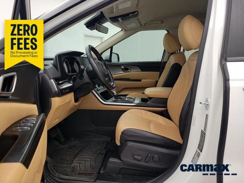 White 2024 Kia Carnival LX Seat Package