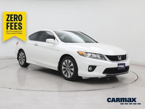 White 2014 Honda Accord EX