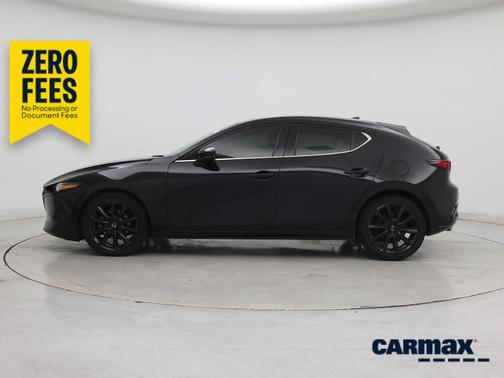 Black 2022 Mazda Mazda3 Premium