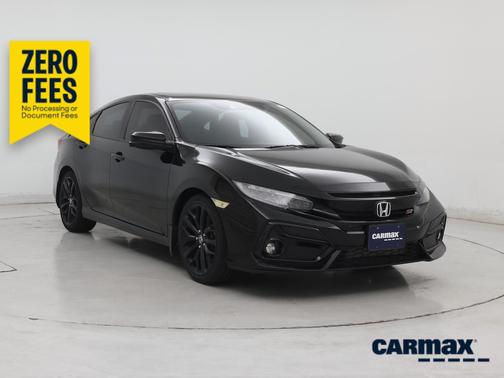 Black 2020 Honda Civic SI