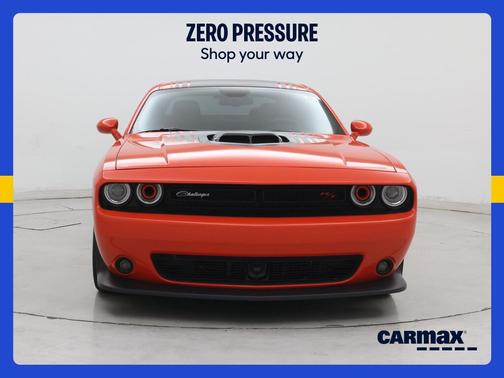 Orange 2016 Dodge Challenger 392 Hemi Scat Pack Shaker