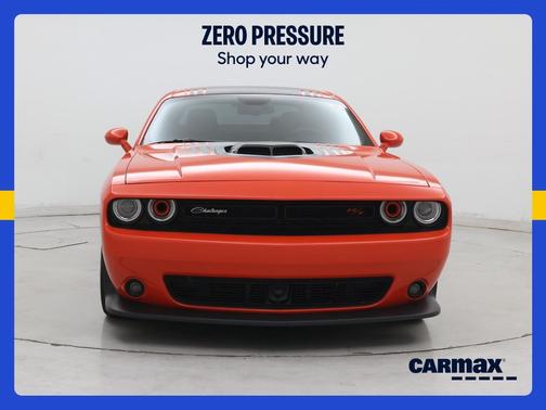 Orange 2016 Dodge Challenger 392 Hemi Scat Pack Shaker