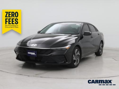 Black 2024 Hyundai ELANTRA SEL