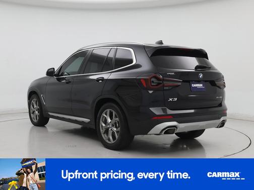 Black 2022 BMW X3 XDrive30i