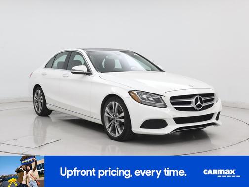 White 2017 Mercedes-Benz C-Class