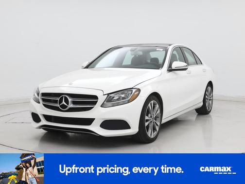 White 2017 Mercedes-Benz C-Class
