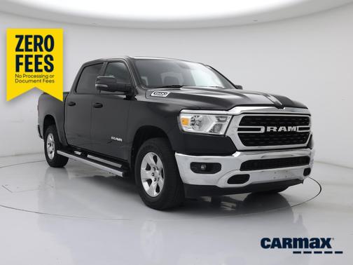 Black 2023 RAM 1500 Bighorn