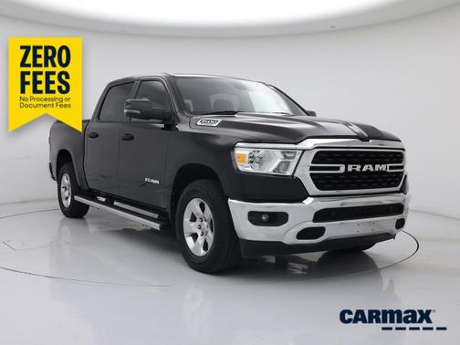 Black 2023 RAM 1500 Bighorn