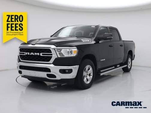 Black 2023 RAM 1500 Bighorn