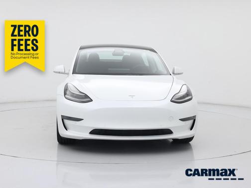 White 2020 Tesla Model 3 Long Range