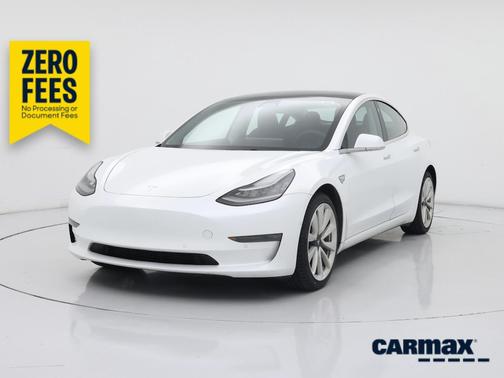 White 2020 Tesla Model 3 Long Range