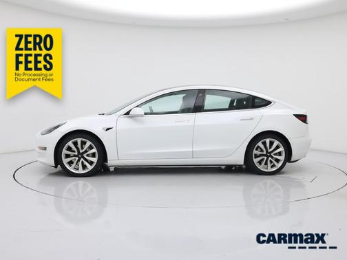 White 2020 Tesla Model 3 Long Range