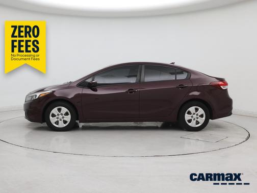 Burgundy 2018 Kia Forte LX