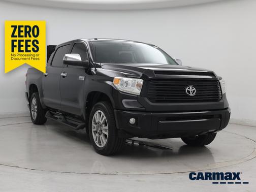 Black 2014 Toyota Tundra Platinum