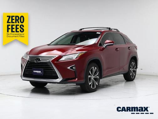 Red 2016 Lexus RX 350