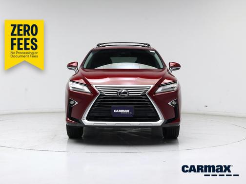 Red 2016 Lexus RX 350