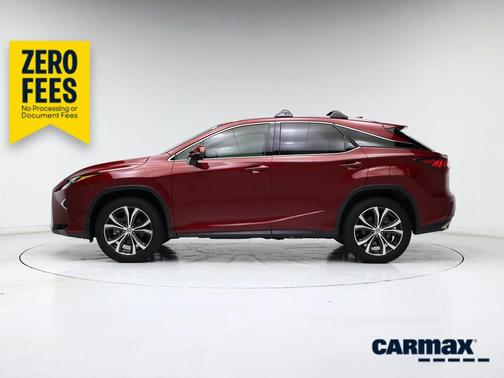 Red 2016 Lexus RX 350