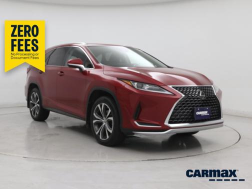Red 2020 Lexus RX 350 L