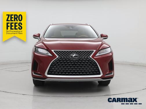 Red 2021 Lexus RX 350