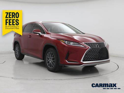 Red 2021 Lexus RX 350