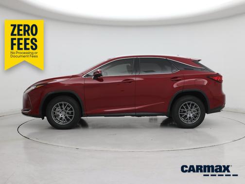 Red 2021 Lexus RX 350