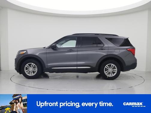 Gray 2023 Ford Explorer XLT