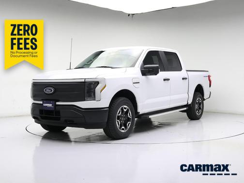White 2022 Ford F-150 Lightning Pro
