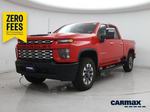 Red 2022 Chevrolet Silverado 2500 Custom